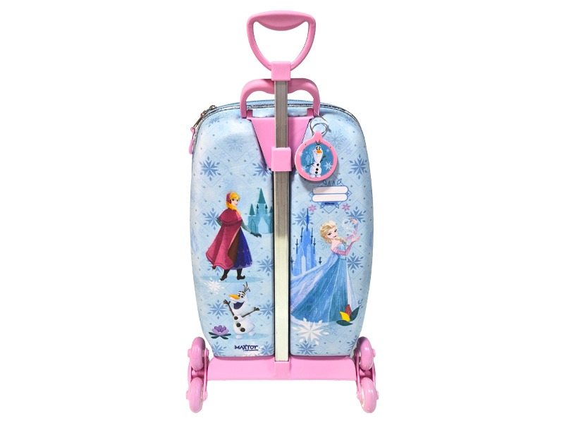 Mala Infantil Frozen Elsa Vestido Maxtoy ...