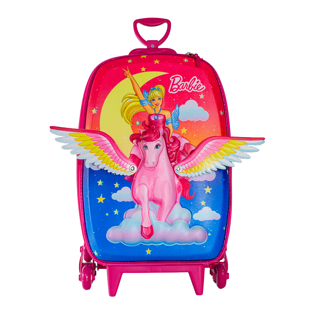 Mala Infantil Barbie Pegasus Maxtoy Dipl ...